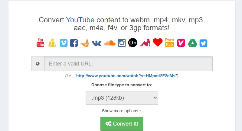 youtubetomp3one interface