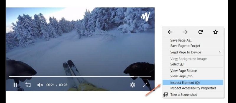 download jw player videos inspect element chrome