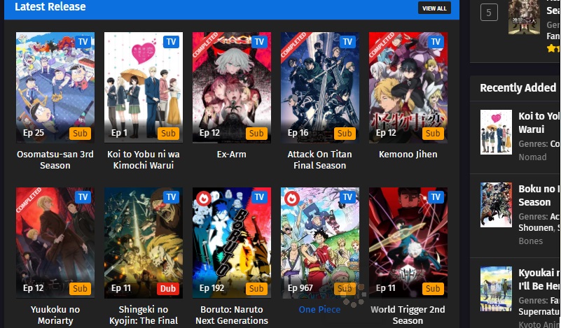 watch anime movies using picotube