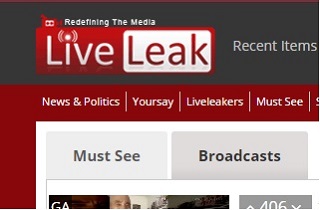 LiveLeakのようなベスト10のウェブサイト