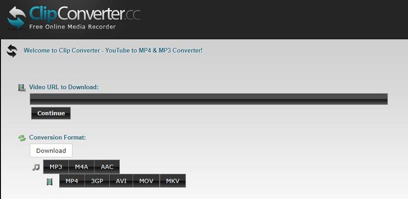 clipconverter interface