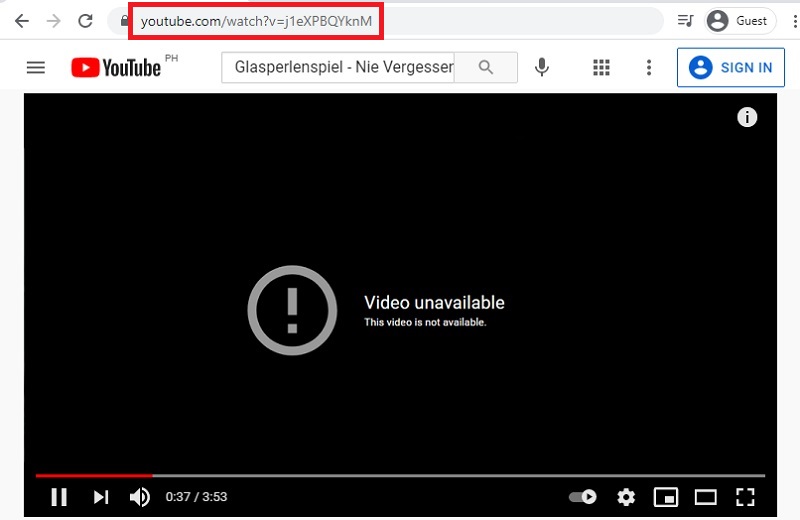 download blocked youtube video ovd step2