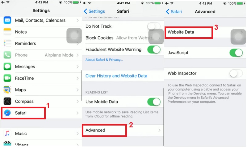 ecover safari history iphone recover using settings app